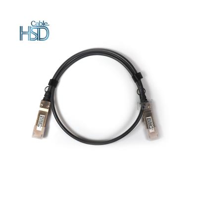 China High Quality High Speed ​​Passive Direct Copper Twinax DAC OFNP Attach Cable 10G 25G 40G 100G for sale