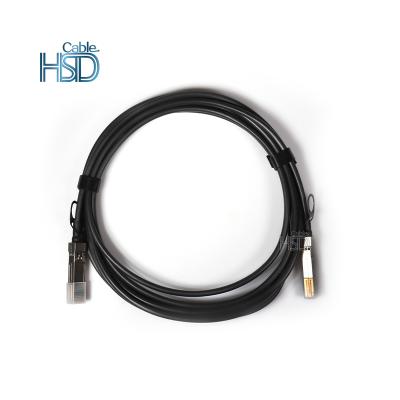 China Passive Direct DAC Cable OEM LOGO ftth Cable OFNP Attach Copper Twinax Cable QSFP-100G-CU1M Compatible 100G QSFP28 for sale