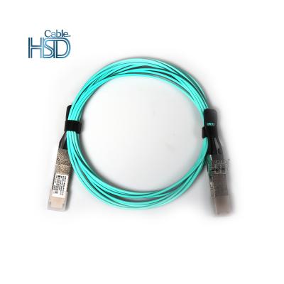 China OFNP QSFP- FP25G Compatible 100G QSFP28 to 25G SFP28 Active Breakout Optical Cable for sale