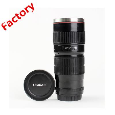 China Viable personalized shaped camera lens promotion gift travel mug for wholesale for sale