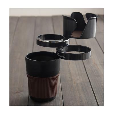 China Creative Wholesale Car Plastic Cup Holder Multifunctional Car Factory Car Drinks Cup Holder for sale