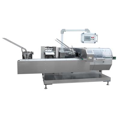 China Food Gmp Certified Automatic Horizontal Cartoning Machine For Medicine Bottles Ointments And Health Products for sale