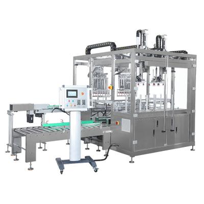 China Food Factory Price Pick And Place Automatic Carton Box Filling Loading Packing Machine for sale