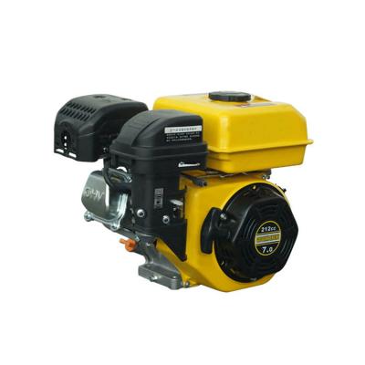 China Mini 7hp Water Cooled Gasoline Engine 4 Stroke Single Cylinder Gasoline Engine With Gear Reducer 7 Hp Gasoline Engine for sale