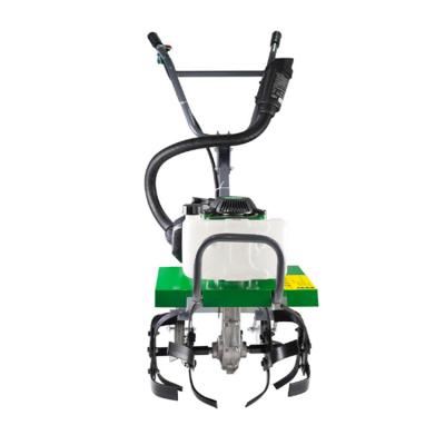 China Multi Function Powerful Engine 2 Row Garden Tiller Gasoline Farm Field Tiller Rotary Cultivator for sale