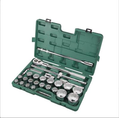 China Easy Carry Heavy Duty 26PCS Wrench Socket Tool Kit 3/4 Inch Impact Wrench Set for sale