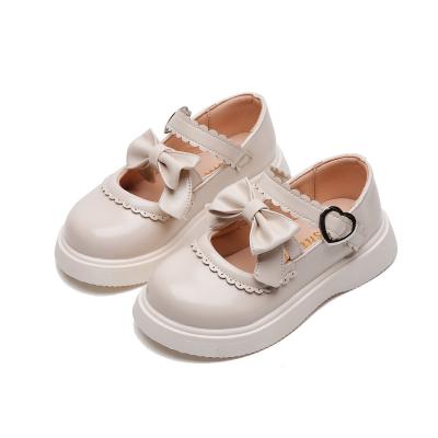 China Other Girls Buckeye Shoes 2022 New Kids Bow Spring Autumn Mary Janes Princess Shoe Little Girls Baby Soft Bottom Flats Shoes for sale