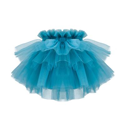 China Fashion Breathable Baby Girl Tutu Skirt Summer Fluffy Princess Dance Performance Skirts Tulle Mesh Short Skirts Kids Party Pretty for sale