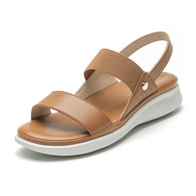 China Summer Lightweight Adult New Fashion Wind Flat Roman Fairy Female Sandal Shoes Large Yards Sandals Woman Outdoor Casual Sandals for sale