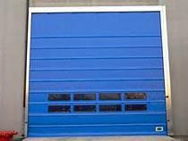 中国 60-80um Film Industrial Rapid Speed Sectional Doors For Harsh Environments 販売のため