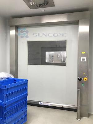 Cina 2.2KW Hydraulic Vertical Roll Up Speed Door in vendita