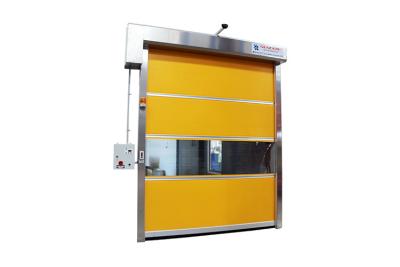 China Custom Door Rolling Up PVC Commercial Overhead Door High Frequency for sale