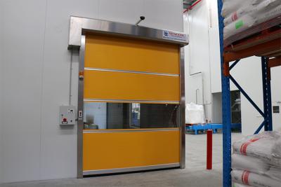 China 1.2mm PVC High Speed Doors With Radar , Plastic Roller Shutter Door for sale