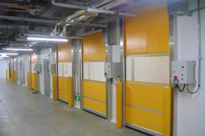 China Plastic Plastic Roller Shutter Door High Speed Door Opening Speed 1.2m/s for sale