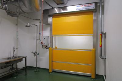 China Industrial High Speed PVC Curtain Roll Up Door High Efficiency And Energy Savings for sale