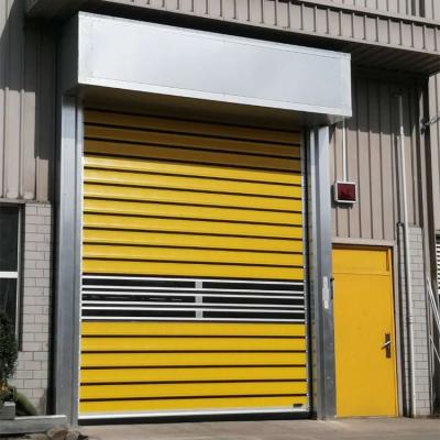 China CA industrial de aluminio automática 220V de las puertas del obturador del rodillo del alto rendimiento en venta