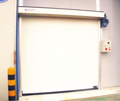 중국 Speed 0.01-0.10 Mm Orange Peel Stainless Steel Roll Up Door With CW And CCW Rotation 판매용