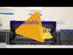 Retractable hydraulic dock leveler