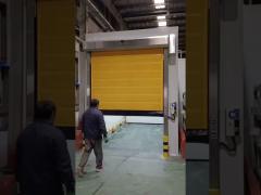 self heating anti-condensation high speed cold storage door
