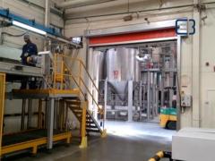 high frequent outside high speed industrial  doors automatic shutter