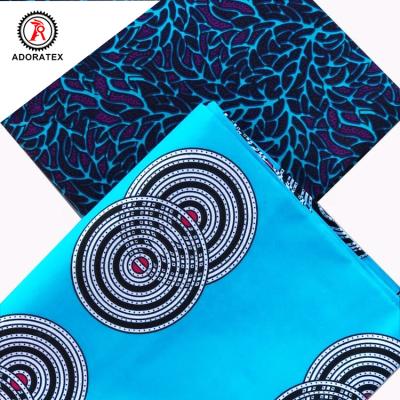 China Best Selling Anti-Static Wholesale African Java Polyester Fabric Wax Print Fabric African Ankara Fabric for sale