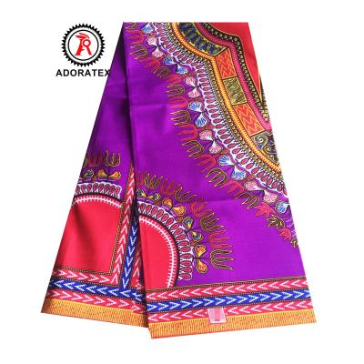 China Quick Wholesale Shrink-Resistant Dashiki African Super Java Print Fabric for sale