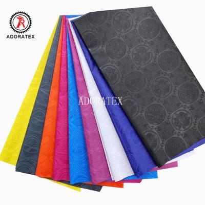 China Anti-Static African Plain Dyed Fabrics With New Emboss For Burkina Faso Lome Mali Abidjan for sale