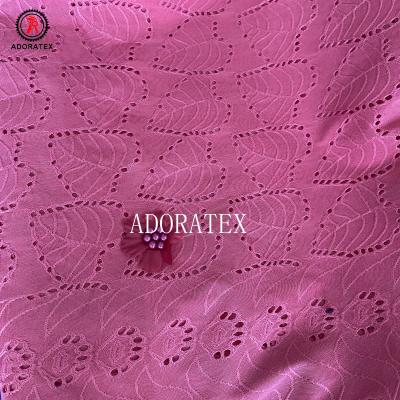 China Adoratex Anti-Static Custom Flower Embroidered Lace Fabric For Dresses for sale