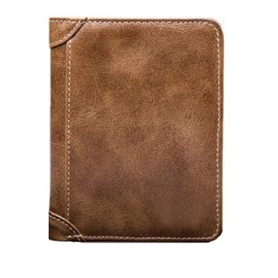 China Vogue Original 15451 Men's Bifold Leather Wallet Cheap Price OEM Lap Leather Men's Wallet for sale