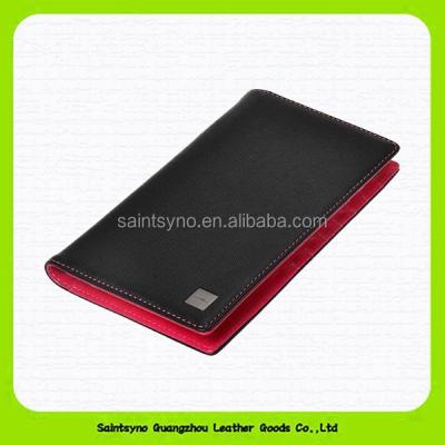 China 14185 D Cards Check Book Holder Wallet With Pen Slot for sale