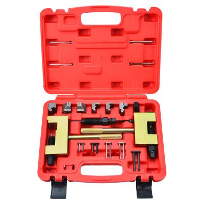 China Mercedes Benz Industrial Grade Engine Timing Camshaft Single And Double Row Chain Riveting Tool Kit For Mercedes Benz M271 M272 M273 for sale