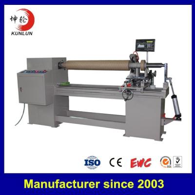 China High Speed CNC BOPP Tape Cutting Machine For Wallpaper And Aritifical Leather Roll for sale