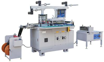 China Hot Stamping Flatbed Paper Label Die Cutting Machine With Punching / Conveyor Belt for sale