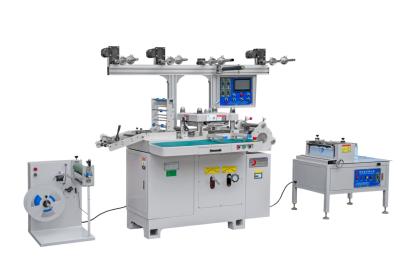 China Professional Paper Tag Automatic Die Cutting Machine PU PVC Foam Tape Cutter for sale