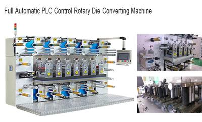 China Full Automatic PLC Control Rotary Die Cutting Machine Material Max Width 250mm for sale