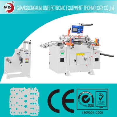 China Fully Automatic Flatbed Die Cutting Machine For Rubber / Adhesive Foam And Label for sale