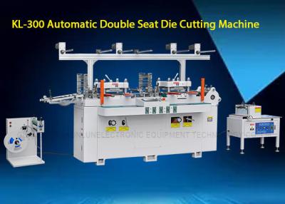 China Double Seat New Label Die Cutting Machine With Punching Function for sale