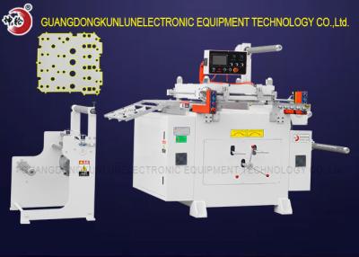 China Large Size Automatic Die Cutting Machine For LCD , PET , Double Side Adhensive Tape for sale