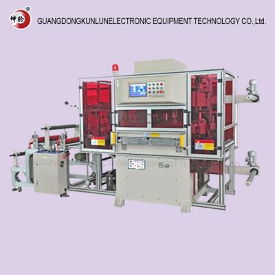 China Die optische Diffusion 2017 klebt automatische große hydraulische stempelschneidene Maschine zu verkaufen