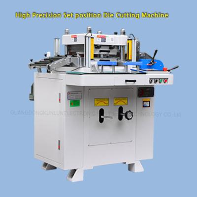 China 4 KW Label Die Cutting Machine High Accuracy Trepan Boring Die Punching Machine for sale