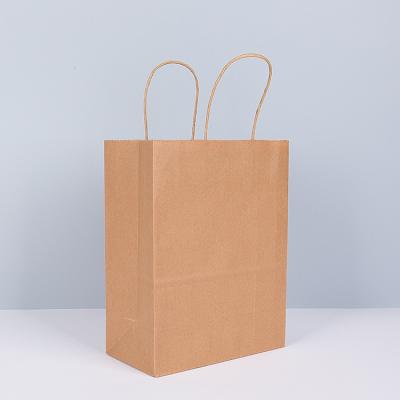 China Custom Kraft Paper Bag Environmental Protection Kraft Paper Bag Packaging Craft Paper Moisture Proof Shopping Bag for sale