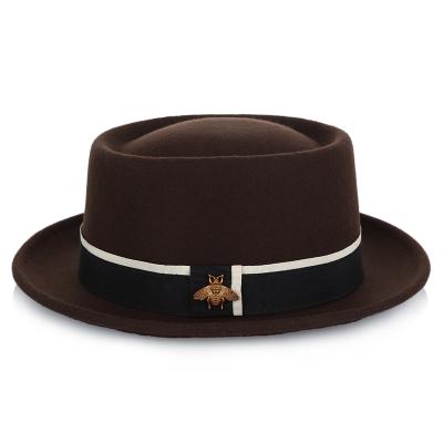 China Fashion Pure Wool Fashion Casual Small English Top Hat for sale