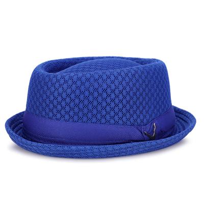 China European and American concave-convex fashion mesh summer style beauty soft elegant hat for sale