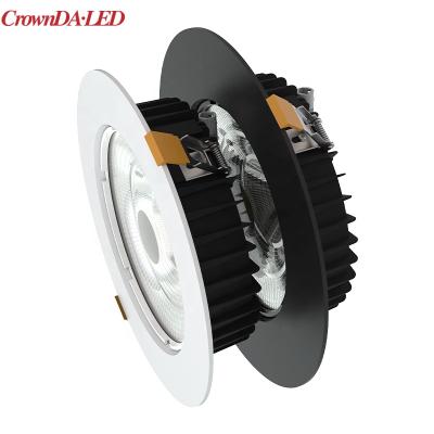 China Modern Waterproof IP65 10W 15W 20W 30W 40W 50W Led Downlight Die-Casting Aluminum COB Led Down Light for sale