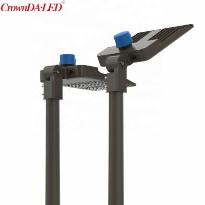 China Adjustable Slip Mounter ROAD Trunnion Pole Mount Dlc Outdoor Led Street Light Shoe Box Light for sale