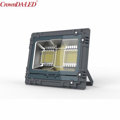 China Solar Garden CROWNDA RGB 100W 200W 300W LED Flood Light Dimmable Flood Light With Music Rhythm for sale