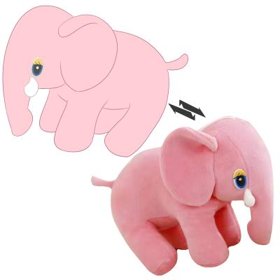 China Home Decoration Down Small Cotton Elephant Plush Toys Elephant Cloth Doll Girls Kids Birthday Gifts Wholesale for sale