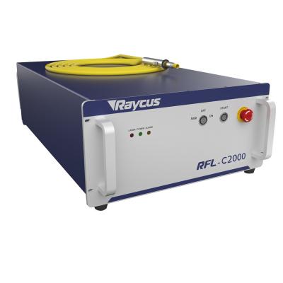 China Building Material Stores 2000W Raycus Fiber Laser Power Source For Laser Cutting Machine for sale