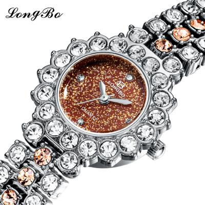 China LONGBO 80644 Water Resistant Casual Luxury Style For Women Stainless Steel Quartz Lady Watch for sale