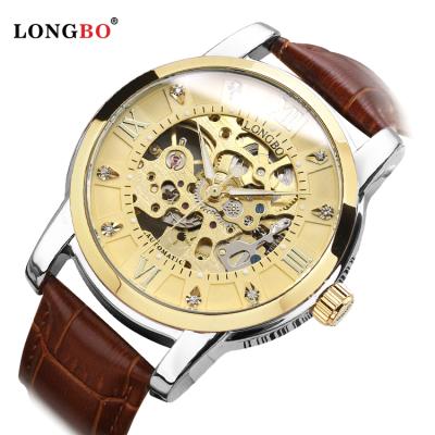 China Custom logo luxxry men's watches custom brand new wholesale custom LONGBO 83208 water resistant men's wristwatches for sale